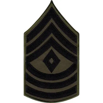 Nášivka Nášivka hodnost US nejvyšší seržant bojová