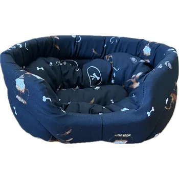 Pelíšek pro psa Pelíšek kulatý černý 35x15cm