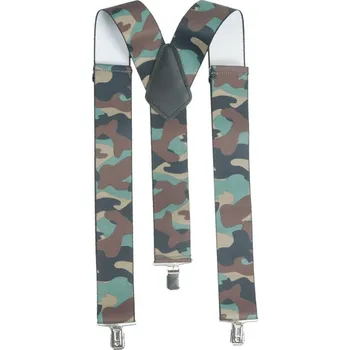 Kšandy Kšandy s potiskem Woodland široké