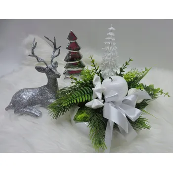 Vánoční dekorace Vánoční Dekorace Zimní vánoční dekorace na stůl, komodu