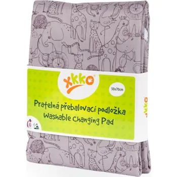 Přebalovací podložka Měkká přebalovací podložka XKKO 50 x 70 cm hnědá