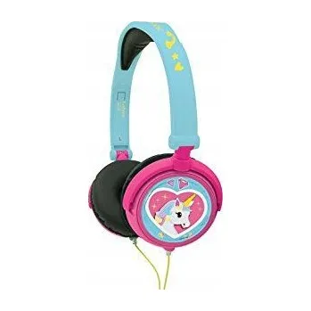 Sluchátka Lexibook Sluchátka na uši skládací Jednorožec