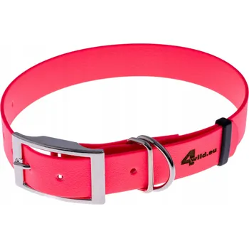 Obojek pro psa Voděodolný obojek z biothanu 25 mm, 38-52 cm, velikost L/XL, růžový, odolný
