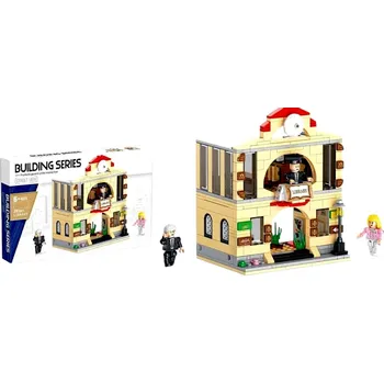 ostatní stavebnice STAVEBNICE KNIHOVNA – 381 DÍLKŮ – STAVEBNÍ BLOKY PRO DĚTI