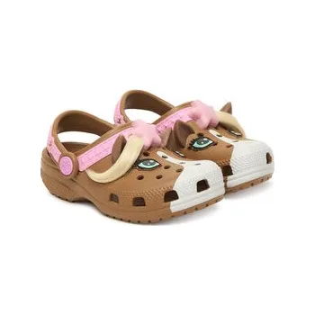 Dámská obuv Crocs Nazouváky Toddler Classic IAM Horse Clog 211371 Hnědá 23_24