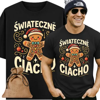 VÁNOČNÍ TRIČKO PRO PÁNY, TRIČKO DORT, DÁREK PRO VELIKOST 3XL