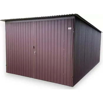 Přístřešek na auto 72. Garáž plechová 3 x 6 m BTX8004