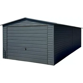 Přístřešek na auto 7T. Plechová garáž 4 x 10 TRENDY