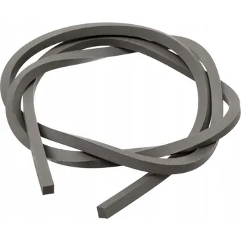 Sportovní střelba Letecká guma do praku 5x5mm/1m šedá