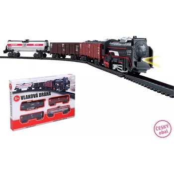 autodráha Wiky Vehicles Vlaková dráha 104 x 68 cm - Český obal