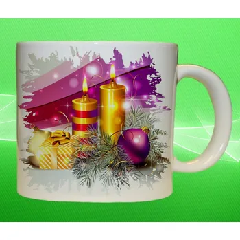 Vánoční hrnek vzor 11 objem 150 ml (Hrneček s vánočním motivem Veselé vánoce)