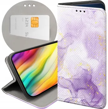 Pouzdro na mobilní telefon Hello Case pro Xiaomi Redmi 7A fialové flipové Pouzdro