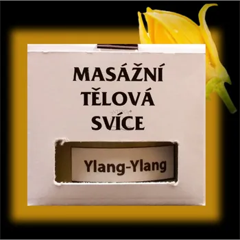 Masážní přípravek Svíčka MASÁŽNÍ TĚLOVÁ VALLERI LUXURY YLANG YLANG větší balení