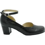 Černé bosolodičky Helena - široká špička (Široké) - 35