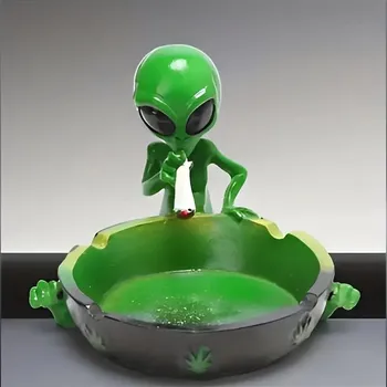 Popelník BAF Popelník Mimozemšťan zelený