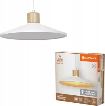 Závěsné Stropní Svítidlo Dekorativní E27 Závěs Bílé Hnědé Decor Ledvance