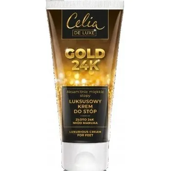 Péče o nohy Celia Gold 24K Luxusní krém na nohy 80 ml