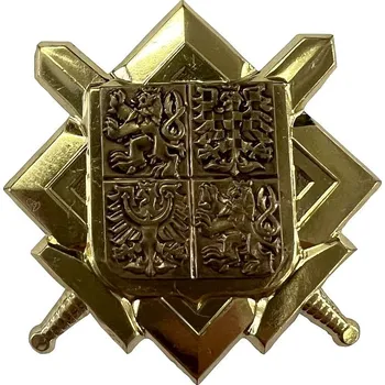 Odznak AČR velký čepicový ZLATÝ