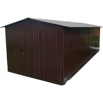 Přístřešek na auto 12. Plechová garáž 3 x 5 m