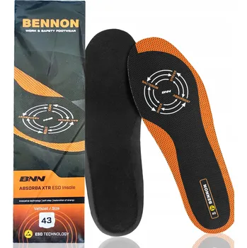 Pracovní obuv Vložky do pracovních bot Antibakteriální Bennon Absorba XTR ESD EPA vel.46