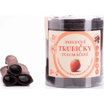 Sušená potravina Bioprodukt JT Trubičky ovocné polomáčené jahoda (220 g)