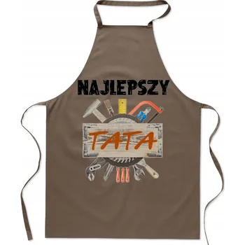 Kuchyňská zástěra Kuchyňská zástěra Nejlepší táta Kutil Dárek k Narozeninám ke Dni Otců