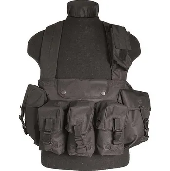 Neprůstřelná vesta Nosný systém Chest Rig Mil-Tec ČERNÝ