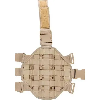 Airsoft Stehenní závěsný Molle panel orig. AČR BÉŽOVÝ