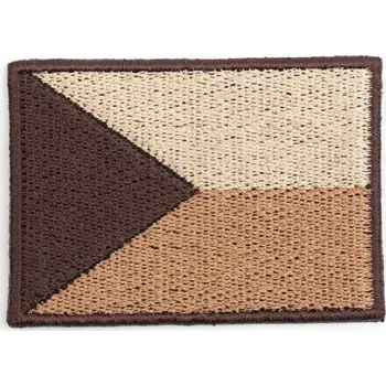 Nášivka Nášivka vlajka ČR pouštní velká VELCRO