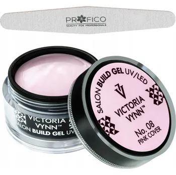 Lak na nehty STAVEBNÍ GEL Victoria Vynn Build Gel COVER PINK 08 50ml + PILNÍK DÁREK