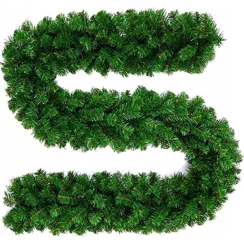 Vánoční dekorace Vánoční girlanda na stromeček hustá jako živá dekorace, vánoční řetěz