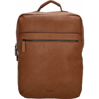 Městský batoh Hnědý elegantní kožený batoh "Dorian"