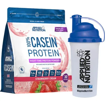 Protein Applied Nutrition Micellar Casein Protein 900 g + Dárek Příchuť: Vanilková Zmrzlina + Applied Nutrition Šejkr 700 ml zdarma
