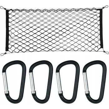 autokoberec Silná Automobilová síť do zavazadlového prostoru Karabina Zabezpečení zavazadel