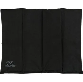 Karimatka Skládací turistická podložka Karimata Highlander Outdoor k sezení - Černá