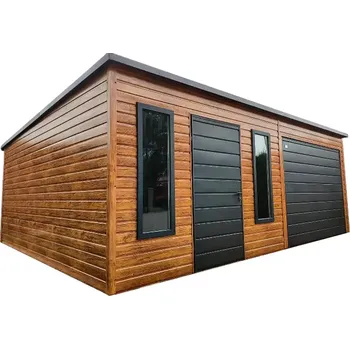 Přístřešek na auto 8Z. Zateplená garáž z kompozitních panelů