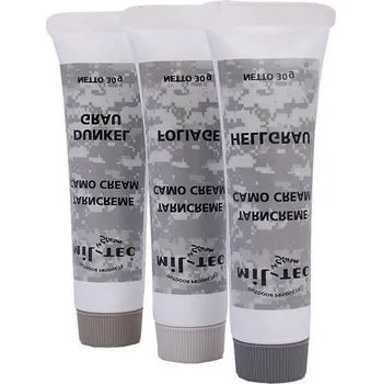 Vybavení pro přežití Barvy maskovací v tubě SET 3ks ACU