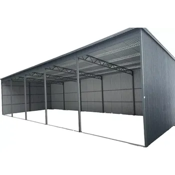 Přístřešek na auto 46H. Sklad 15 x 6 výška 3m