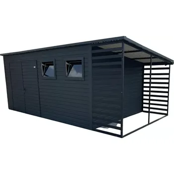 Zahradní domek 37B. Zahradní domek 6 x 3 RAL7016