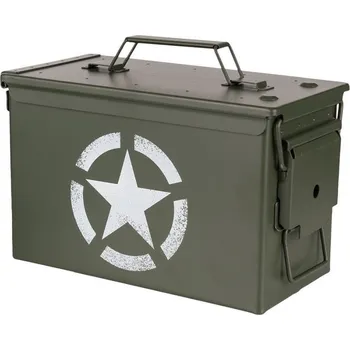 Úložný box Bedna muniční cal.50 US ARMY STAR