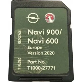 IP kamera Mapa Evropy pro navigaci Opel Insignia, Astra, Mokka, Zafira SD karta