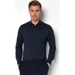 Funkční košile Pure Slim Fit "Functional" navy 3386_21150_139 velikost: 38, délka rukávu: dlouhý rukáv