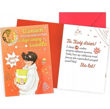 Obraz Přání k narozeninám V-091 14 (čísla, chlapec)