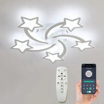 Lampička NOWOCZESNA LAMPA SUFITOWA LED LAMPA WISZACA BIAŁY 6000K DO SALONU