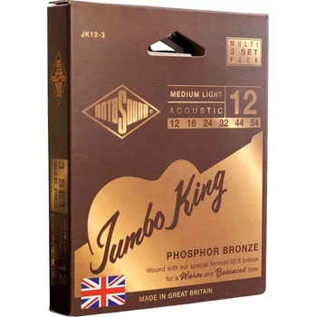 Struna pro kytaru a smyčcový nástroj Rotosound JK12-3 Struny pro akustickou kytaru