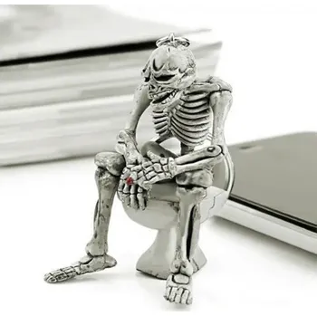 Žertovný předmět BAF Přívěsek na klíče Kostra 10 cm