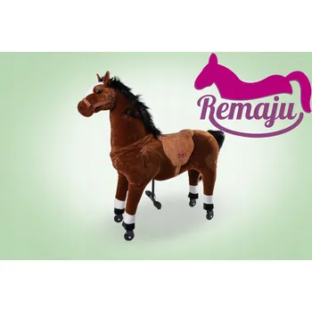 Houpací kůň Koník Mechanický kůň na kolečkách, vel. XL