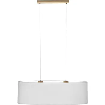 SPOT Svítidlo Závěsné 2xE27 Max.40W Dub Olejovaný FSC, Šedé Stínidlo