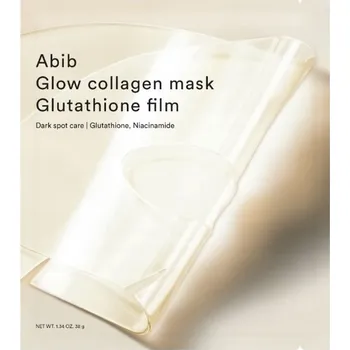 Pleťová maska Abib Glow kolagenová pleťová maska s glutathionem 38g
