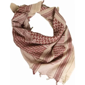 Šátek Šátek SHEMAGH béžovo/hnědý